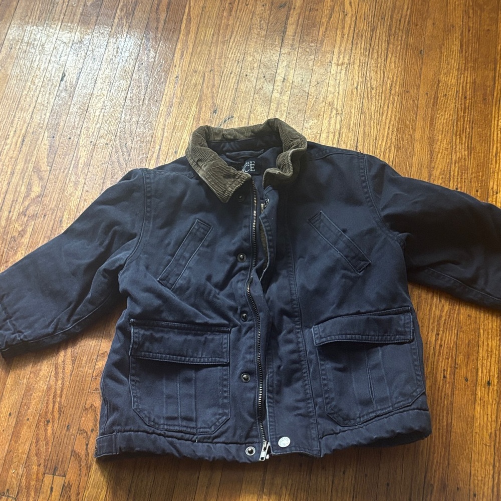The Children's Place Winter Sherpa Lined Heavy Cotton Jacket